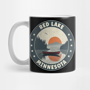 Red Lake Minnesota Sunset Mug